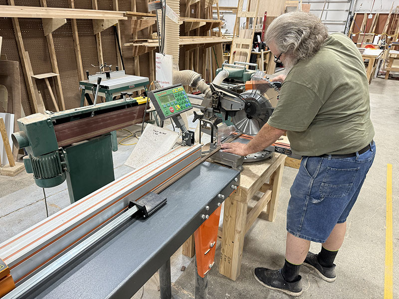 Alaskan Factory 2025 Tiger Stop Saw In Use