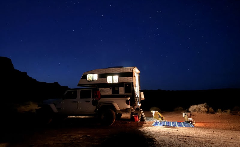 Backroads Camping Night