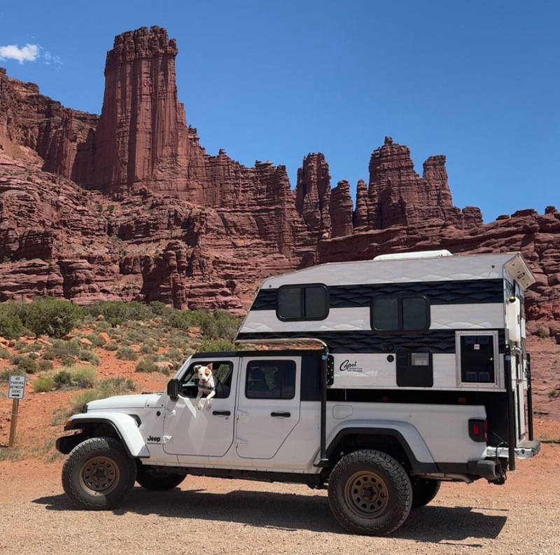 Capri Retreat Jr Camper At Fisher Towers Utah