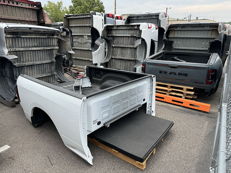 Bowen Customs Factory Exterior Truck Bed Graveyard