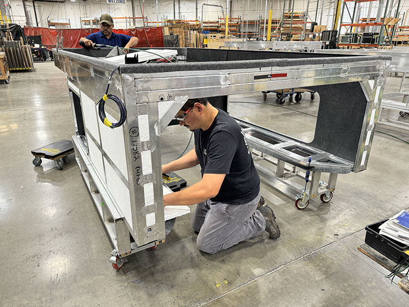 FWC Factory 2025 Insulation Install 2