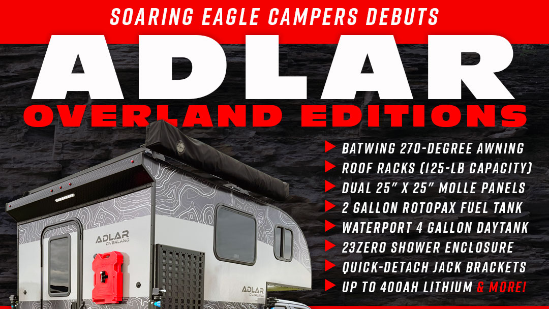 Soaring Eagle Adlar Overland Edtion Truck Campers
