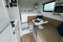 Soaring Eagle Aquila 6.5 interior photos with dinette