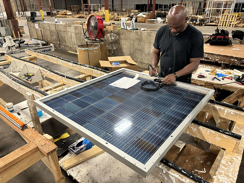 FSI Panel Factory Solder Wiring