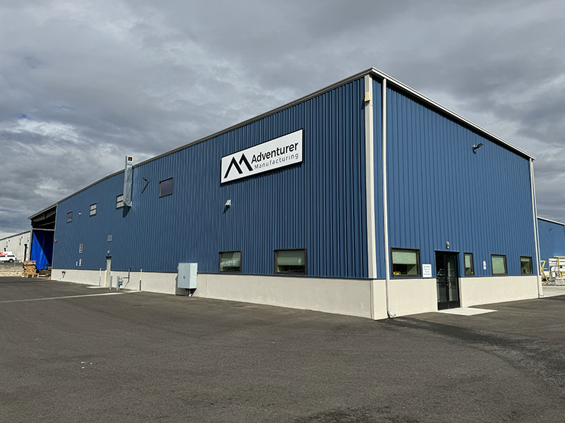 Adventurer truck campers APOC building