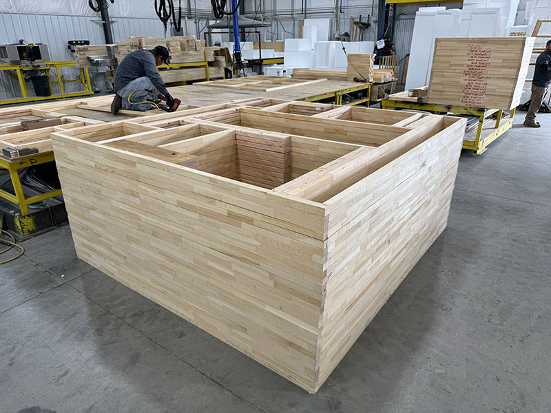 Adventurer truck campers frame batches