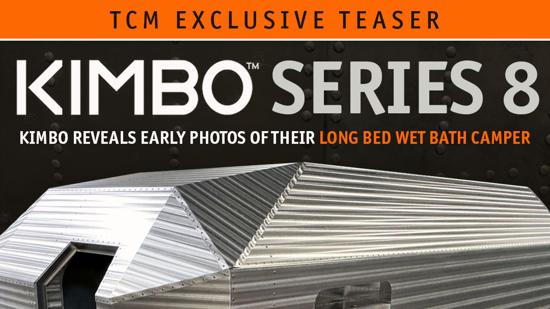 Kimbo Series 8 Truck Camper for long bed trucks