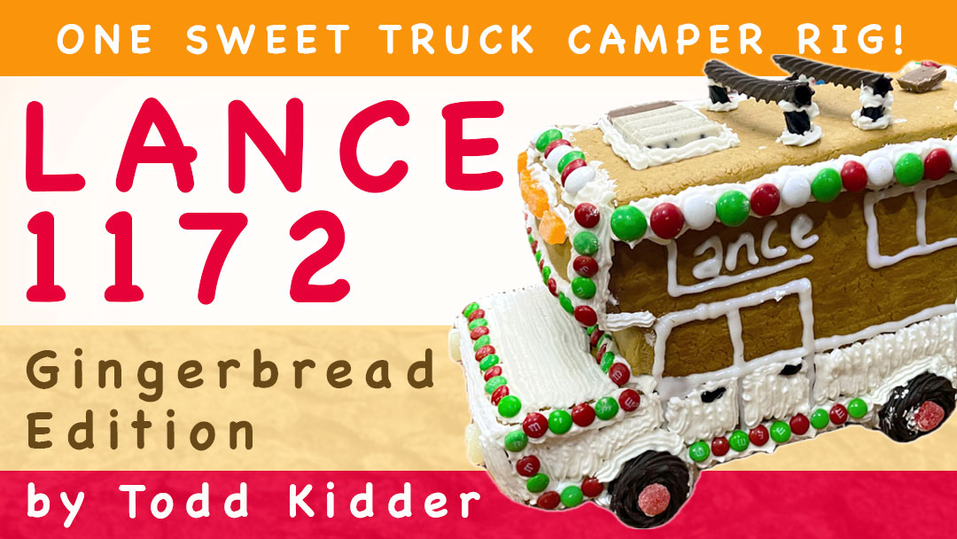 Gingerbread Truck Camper