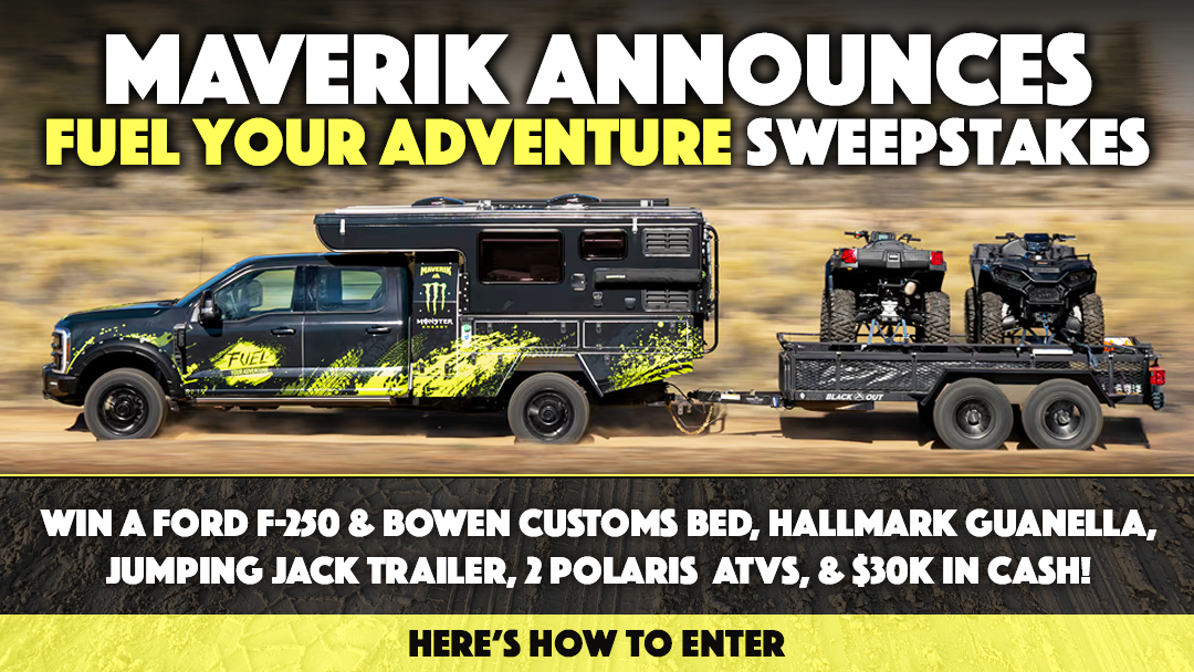 Maverik Truck Camper Sweepstakes