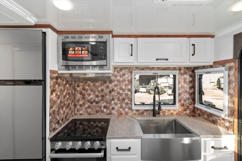 Rugged Mountain Granite Platinum Counter And Top Storage