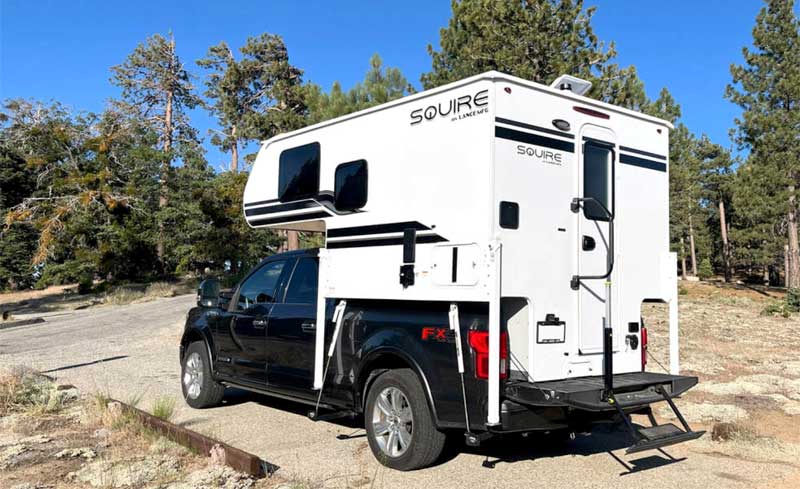 Squire 610 On Truck Back Step