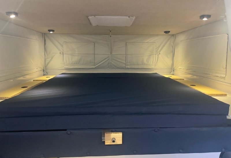 Hallmark Vail Interior Cabover Area And Mattress