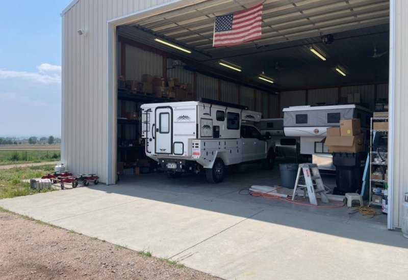 Hallmark Vail Rear Passenger Side In Shop Under American Flag