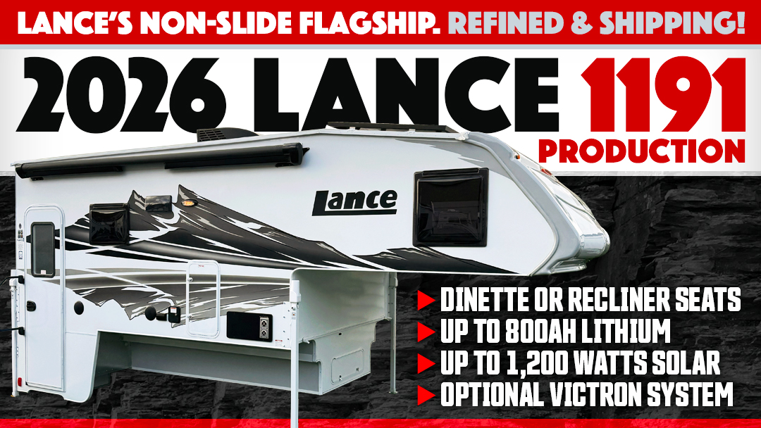 Lance 1191 Camper In Production