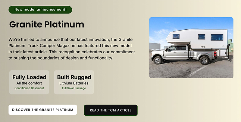 Rugged Mountain Granite Website Update