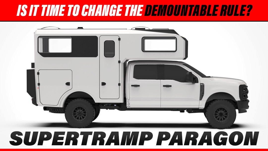 Supertramp Paragon Demountable Challenge truck camper