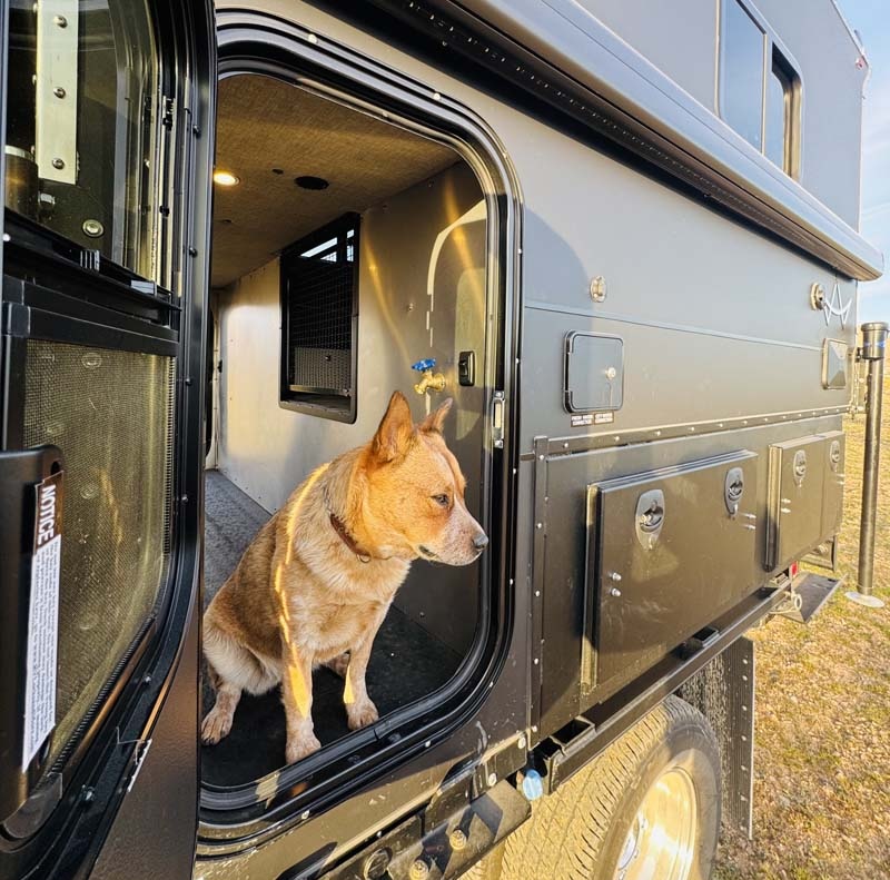 Dixie K9 Kennel From Outside