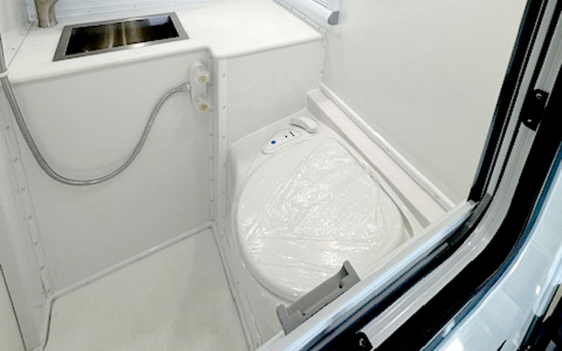 Fixed Cassette Toilet By Thetford In Northstar 10x Bath Window