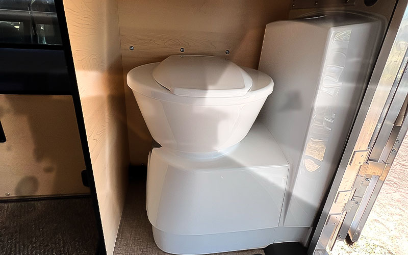 Fixed Cassette Toilet By Thetford In FWC Flatbed