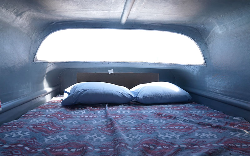 Interior Cabover ToteMotel Camper And 1971 Ford Country Sedan Reemerge
