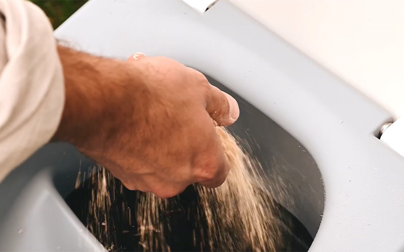 Portable Composting Toilets Compost Material