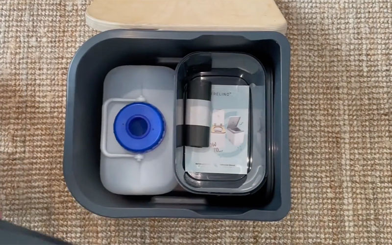 Portable Urine Diverting Composting Toilet