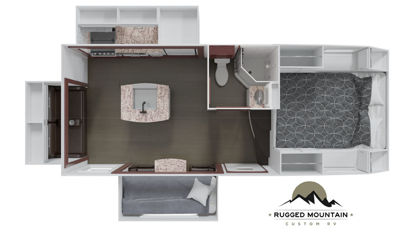 Rugged Mountain Denali 3SC Floor Plan