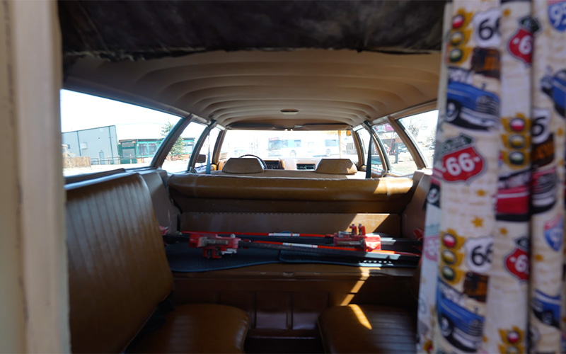 Sedan Interior Bench ToteMotel Camper And 1971 Ford Country Sedan Reemerge