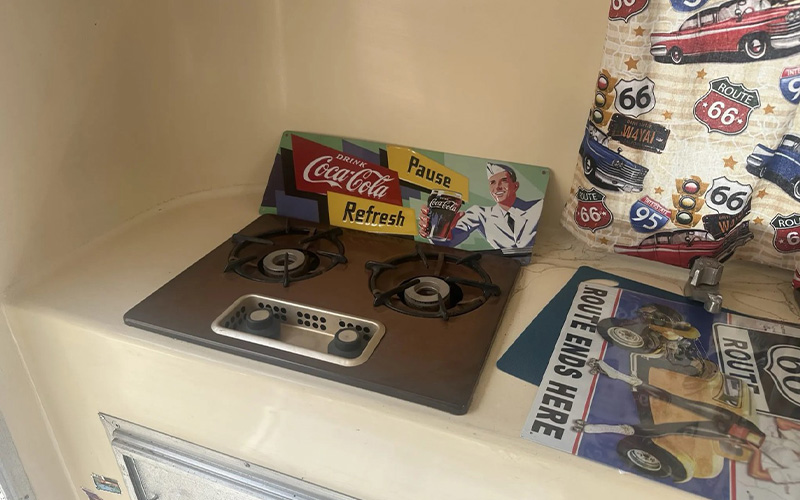 ToteMotel Camper Interior Stovetop Large
