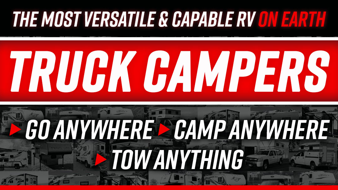 Truck Campers Go Anywhere