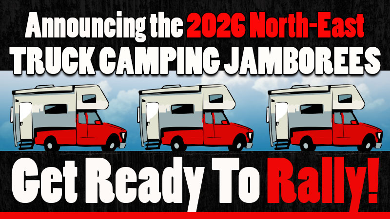 2026 Truck Camping Jamboree Schedule