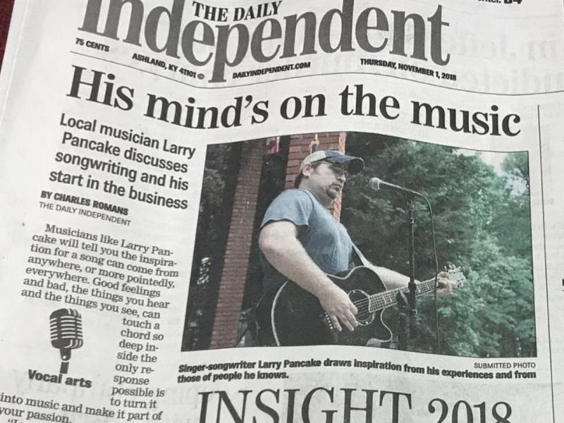 Larry Pancake Newspaper