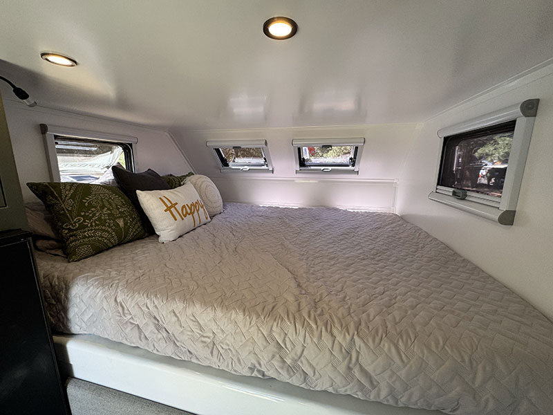 Expo West 2026 Outpost Cabover Window Interior