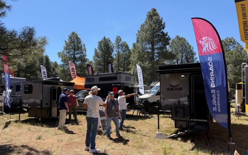 Soaring Eagle Booth Overland Expo