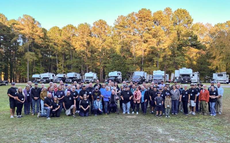 The 2026 North Carolina Truck Camper Rally Group Shot From 2024