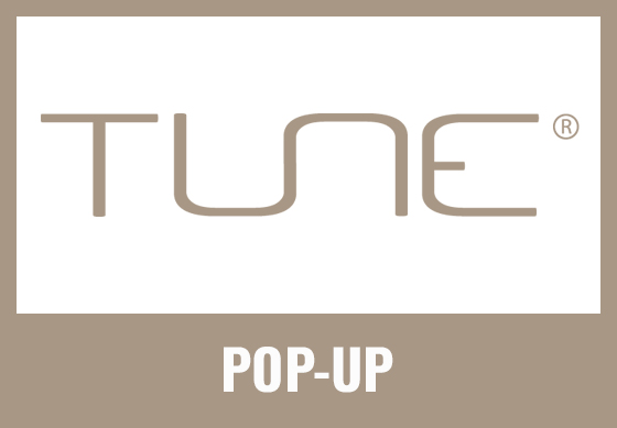 Tune Pop Up Logo Tile
