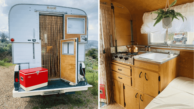 1965 Ford F 100 Alaskan Camper Outside And Inside