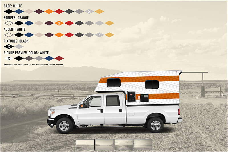2026 Capri Retreat Orange Stripes Like Inflation Truck Campers Didn't Happen