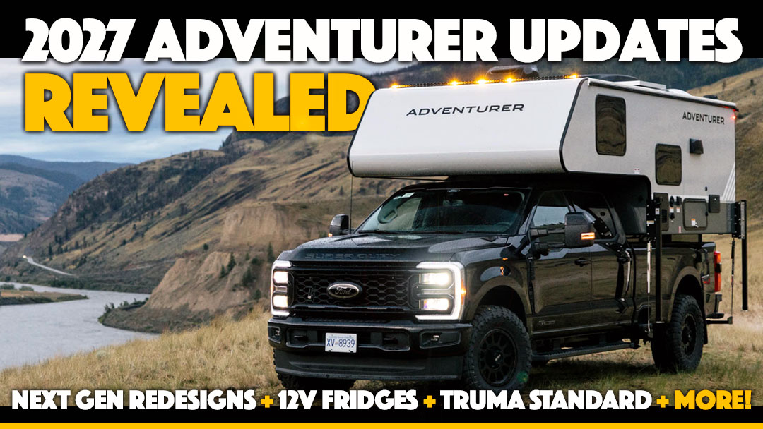 2027 Adventurer Camper Update Announcements