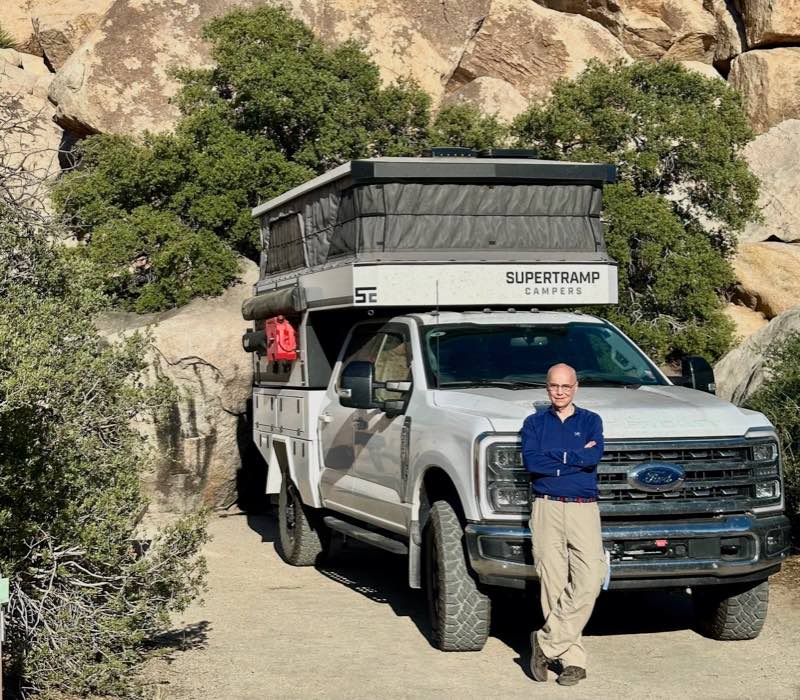 Mitch and his Supertramp and Ford rig