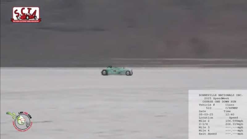 SCTA racing at Speed Week