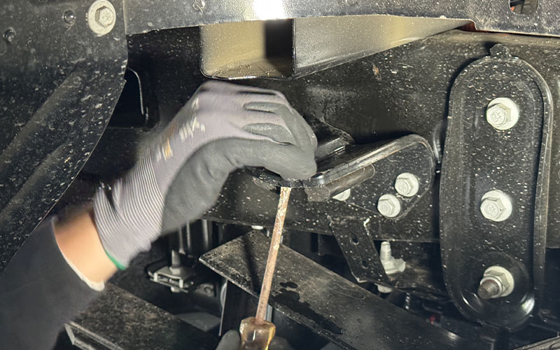 Removing Factory Bumpstop