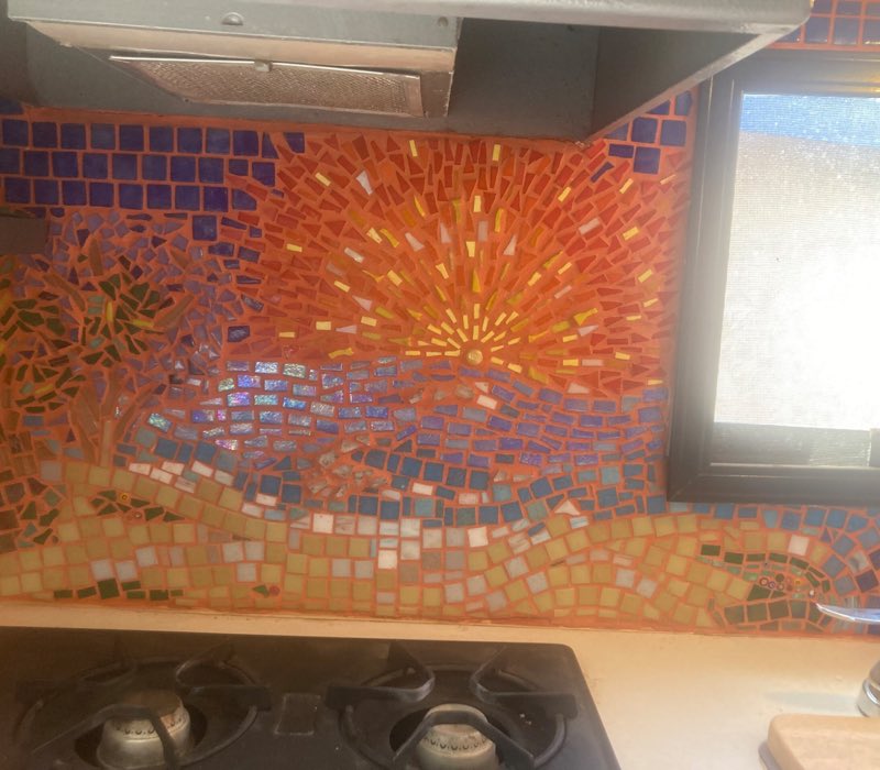 Sun Lite kitchen mosaic