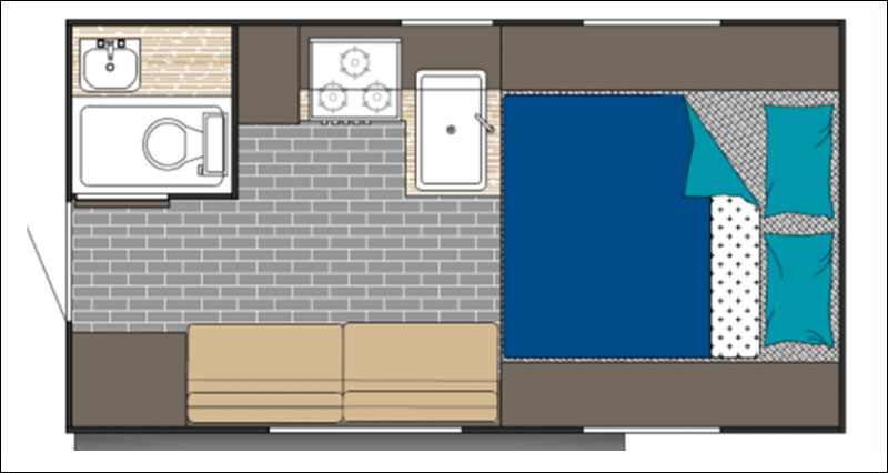 Sun Trek 700 Floor Plan