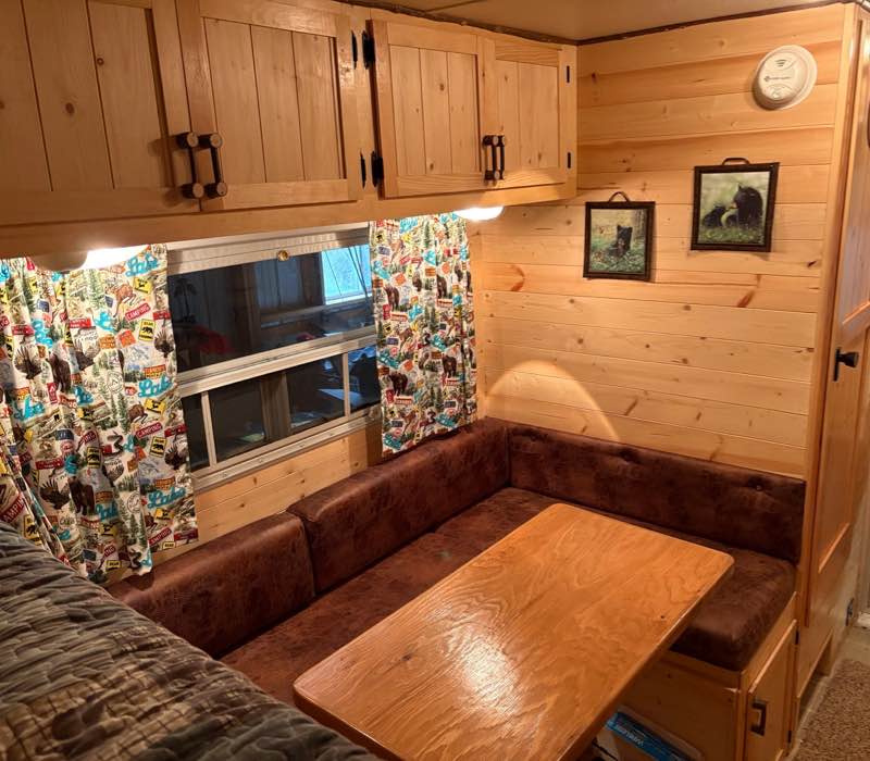 Travel Lite dinette renovation