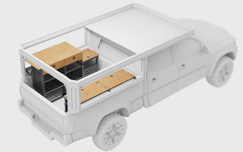 Tune Outdoor Launches Interior Systems Club Truck
