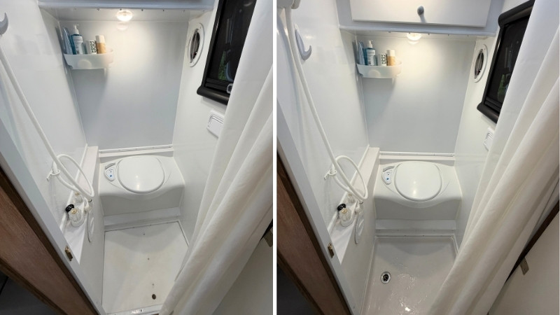 Bathroom Floor 5,000 Miles In A Northstar