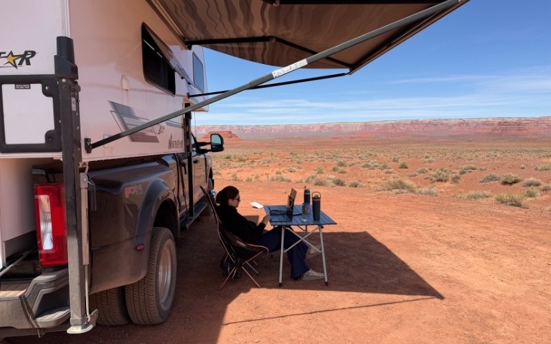 Working In Desert 5,000 Miles In A Northstar
