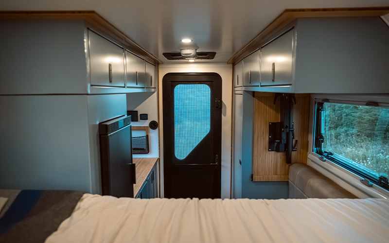 Alaskan HS 640 Interior From Cabover