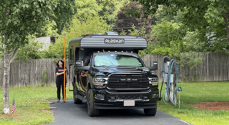 Alaskan On Ram Truck Measured